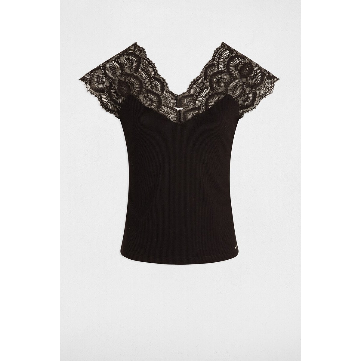 Morgan Short Sleeve T-Shirt Women's Black Small
