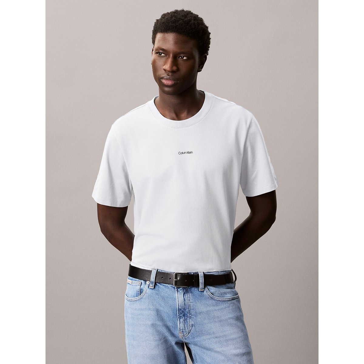 Calvin Klein T-shirt SS STRETCH PIQUE NANO EASY TEE