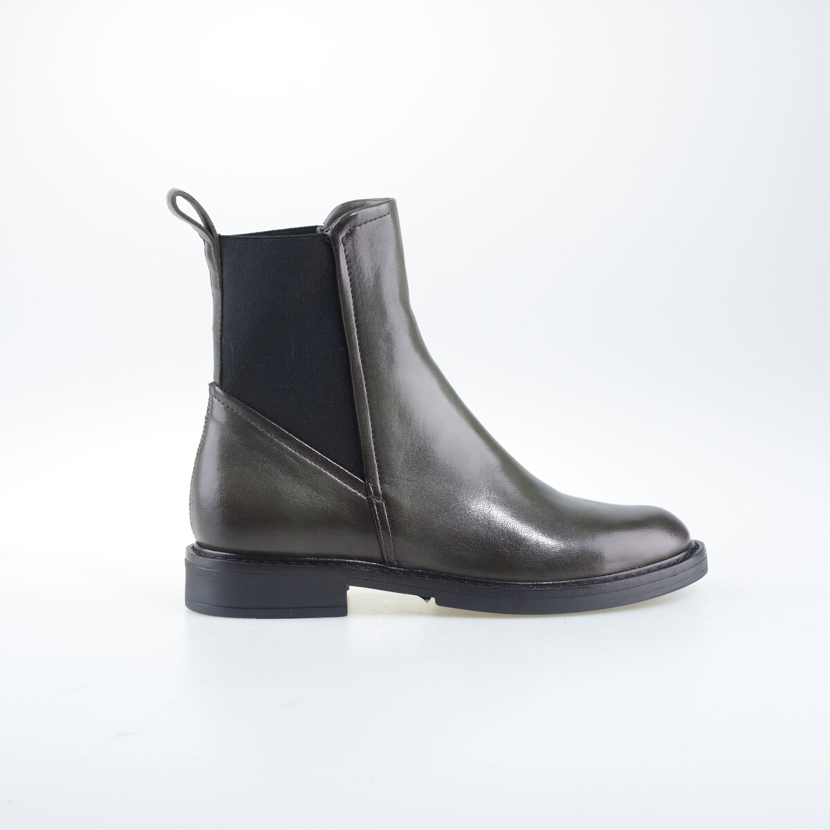 Mjus Leather Chelsea Boots Women's Olive Size 41 (7)