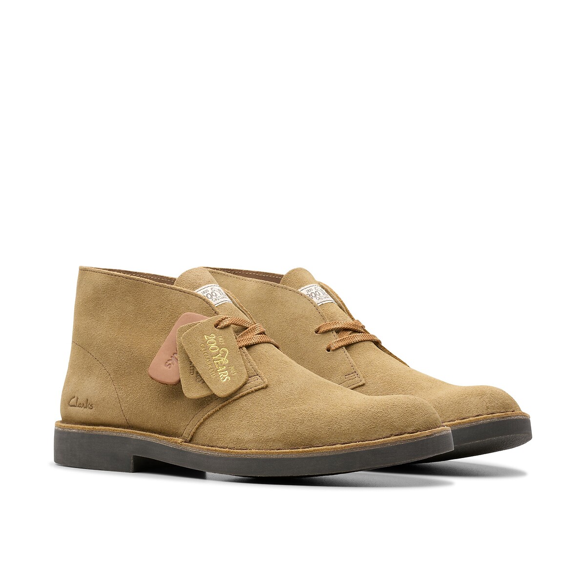 Clarks Men's Sand Evo Nubuck Desert Boots Size 45