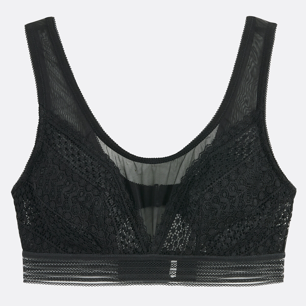 LA REDOUTE COLLECTIONS Bustier in kant en tule Sixtine