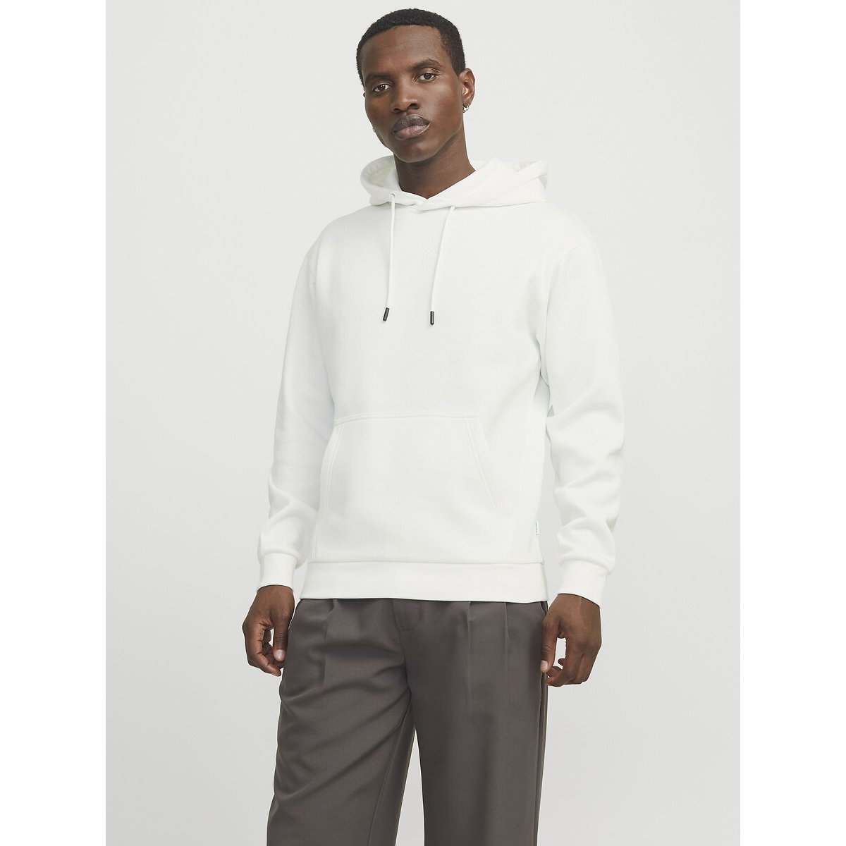 Jack & Jones Bradley Hoodie Men's Ecru Medium