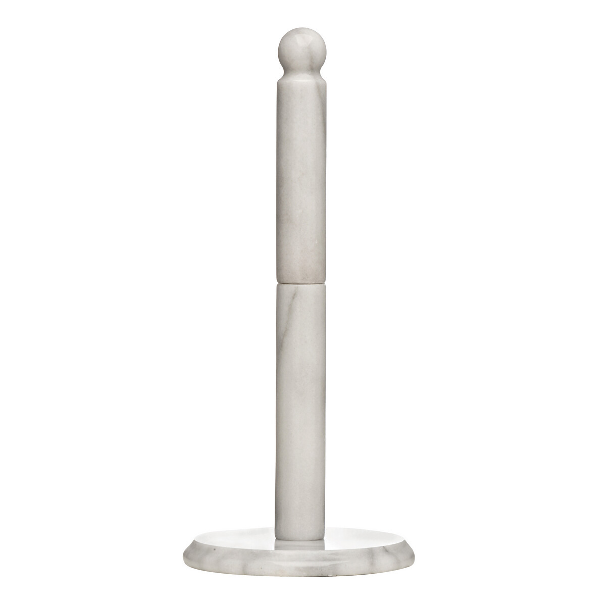 So'home White Kitchen Roll Holder In Marble