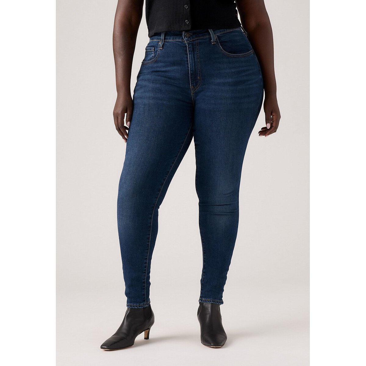 Levi's 721 High Rise Skinny Jeans Women's Blue Wave Dark W29 L28