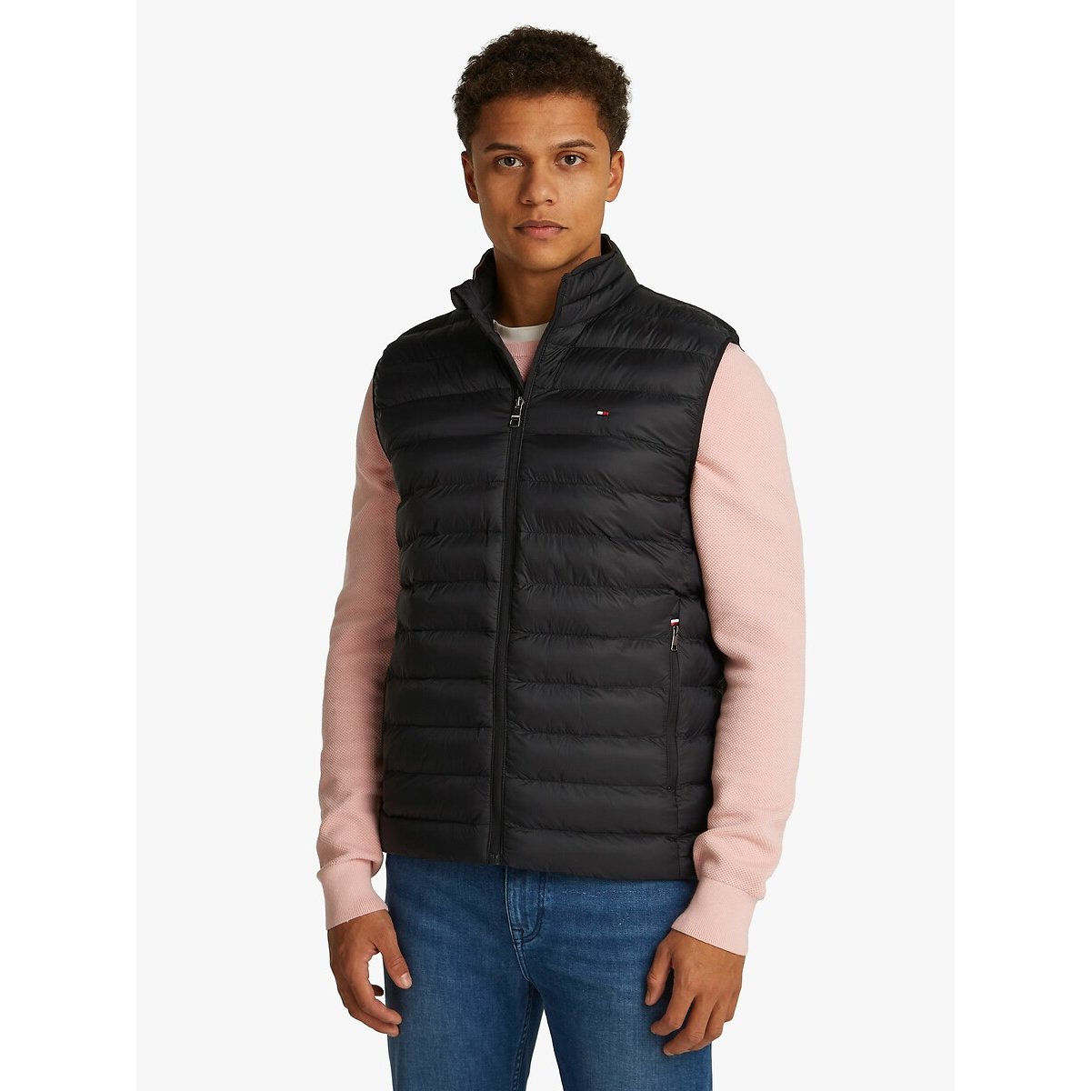 Tommy Hilfiger Men's Black Packable Quilted Gilet - 2XL - Image 3