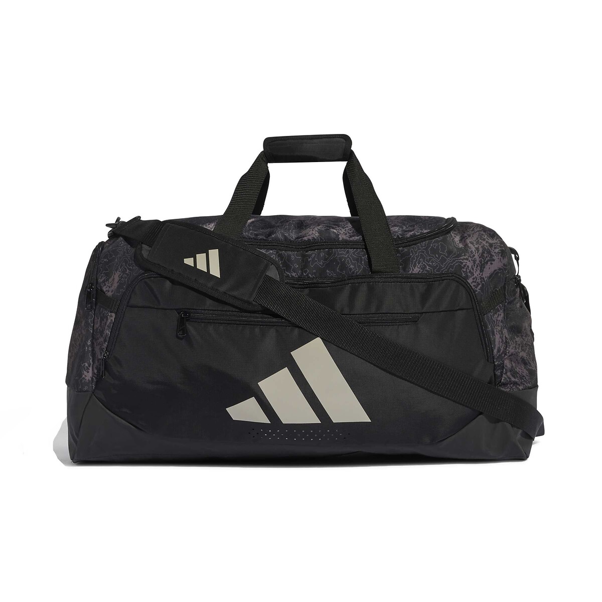 Adidas Performance Training Defender Graphic Medium Sports Bag Women's Black/Leopard Print