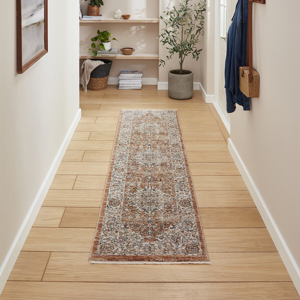 So'home Terracotta Vintage Border Faded Runner