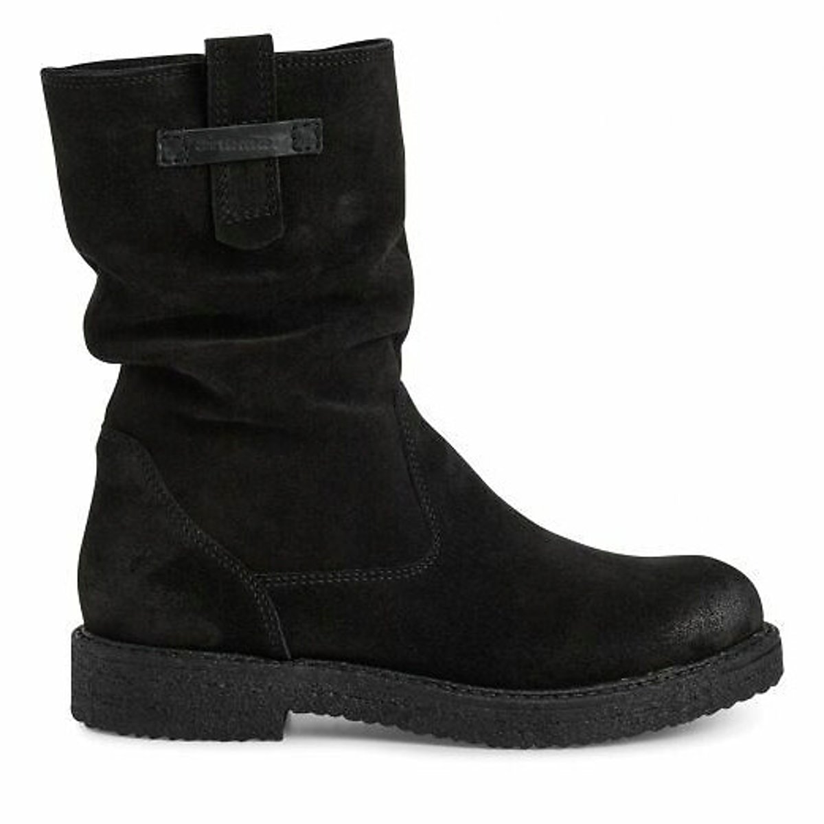 Tamaris Leather Mid Calf Boots Women's Black Size 36 (3.5)