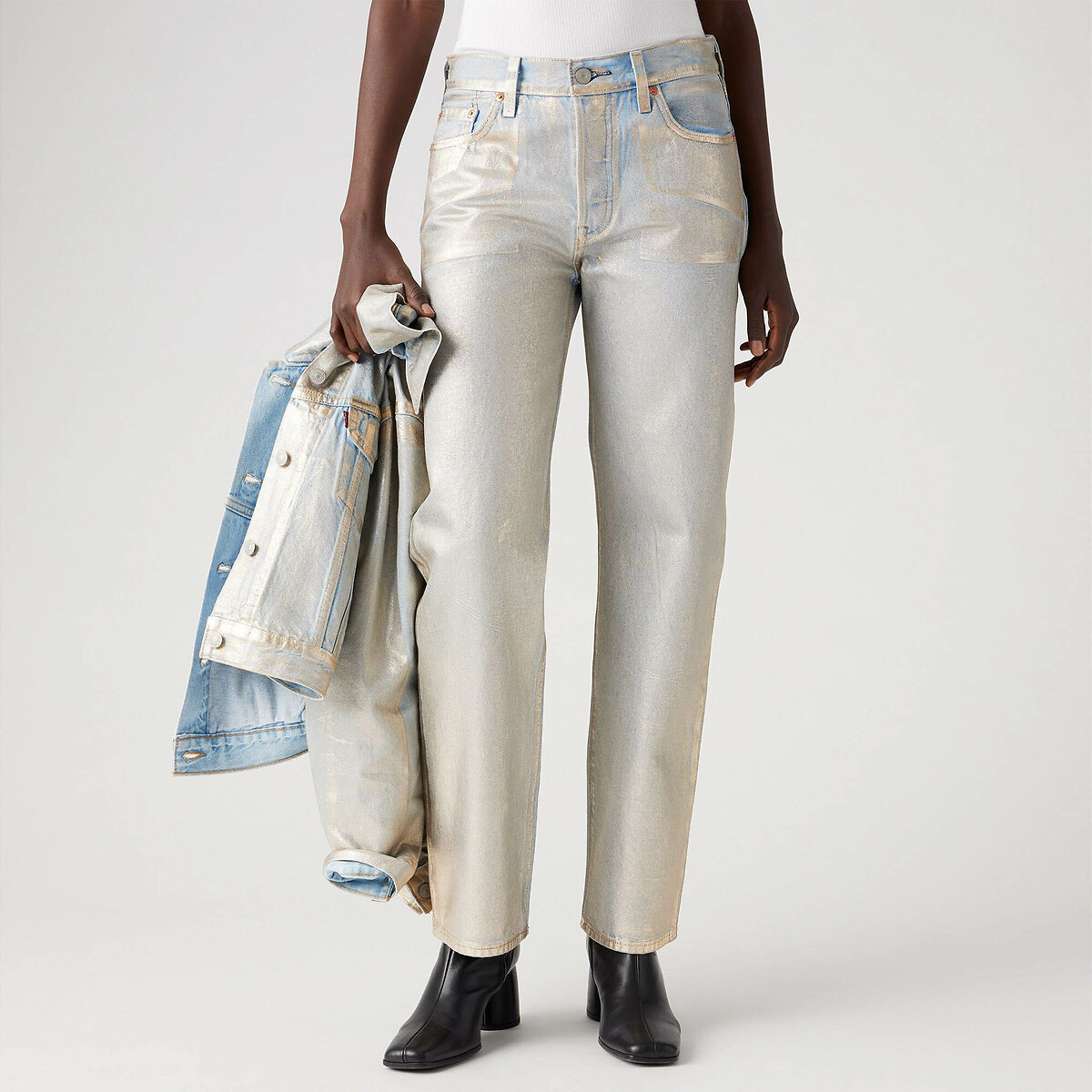 Levi's Jeans 501® Crop 90's Ankle Blu Donna Taglie 40 (IT) - W26 L27 (US)