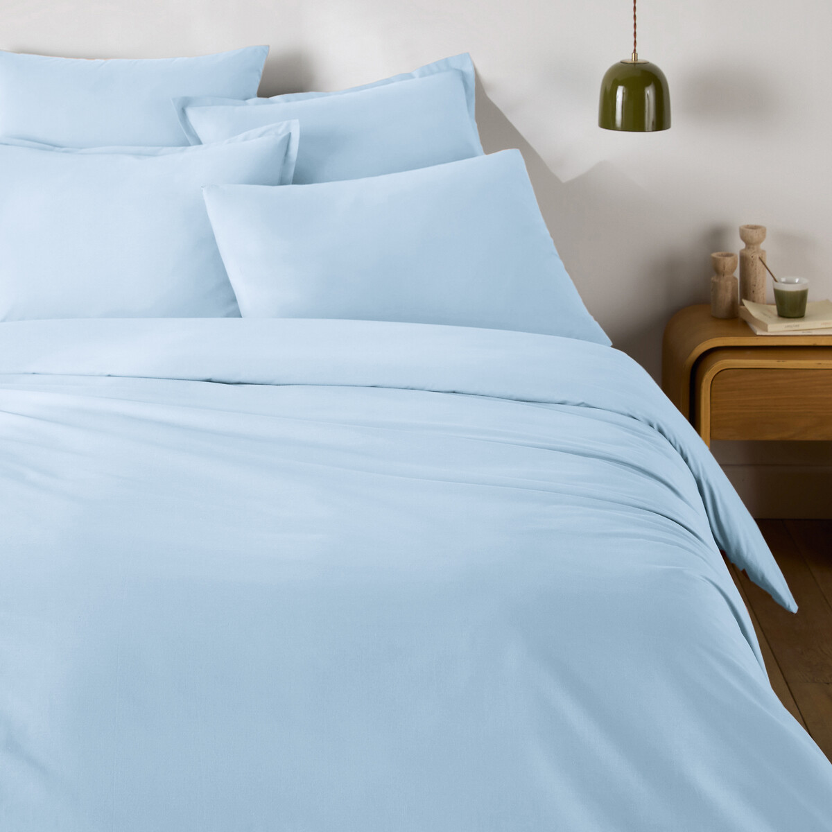 Funda nórdica con cremallera, percal de algodón, 200 hilos, Escenario. Talla Cama 150cm (240x220cm). Color