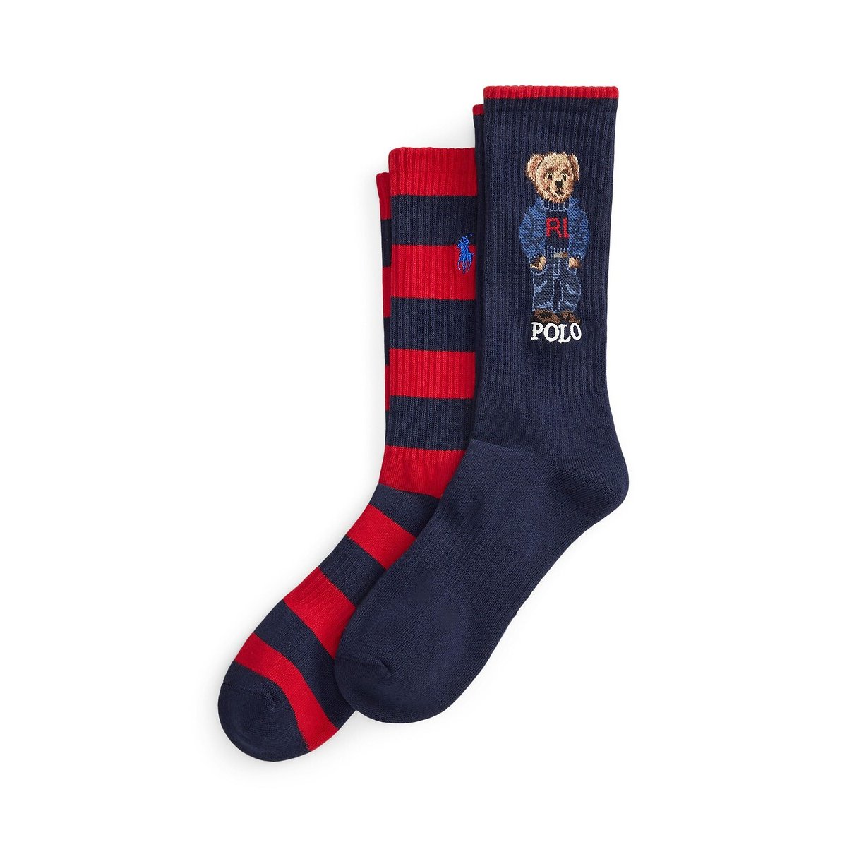 Polo Ralph Lauren Pack Of 2 Pairs Of Socks Men's Navy Size 39