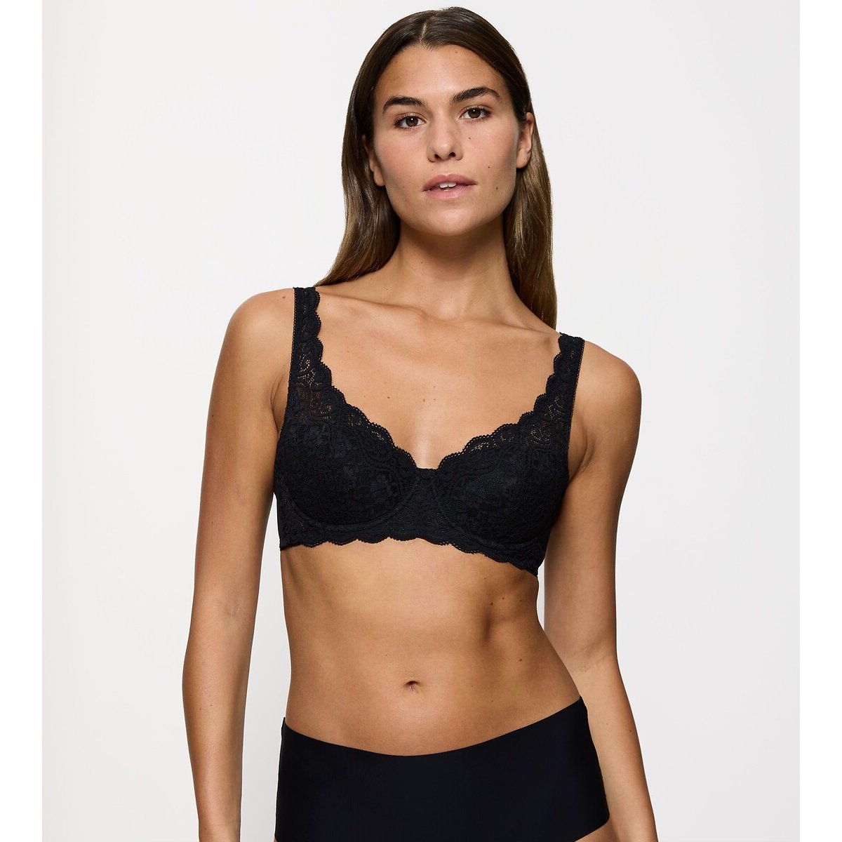Triumph Amourette Whp Balcony Bra Women's Black 34D