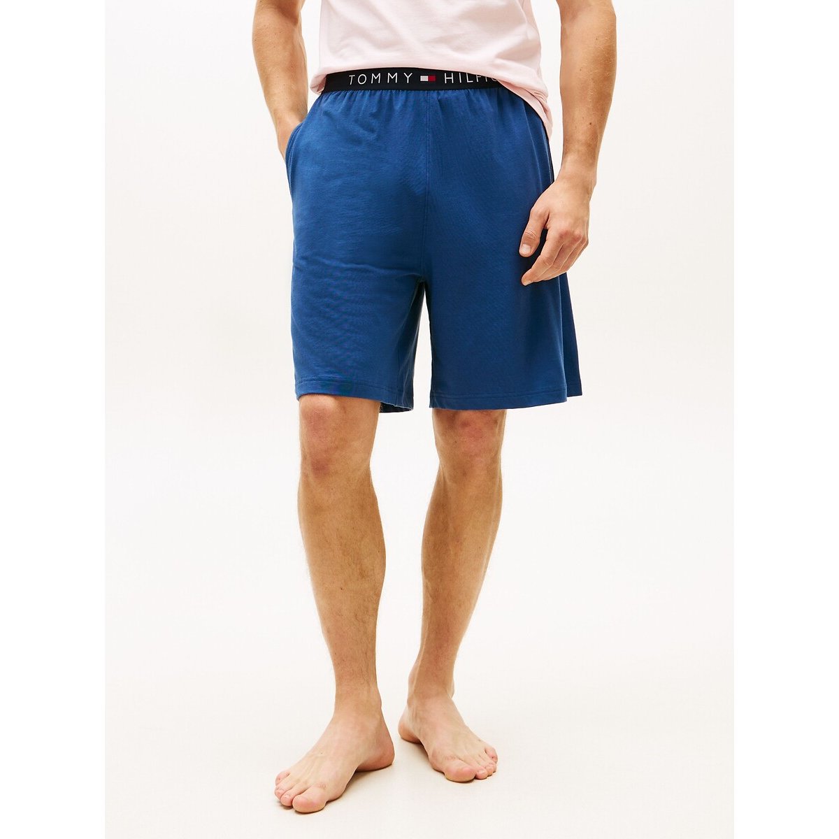 Tommy Hilfiger Original Jersey Pyjama Shorts Men's Indigo Blue Small