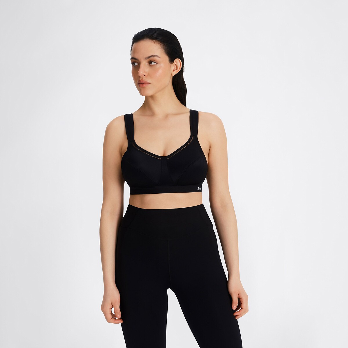 Champion Shock Absorber Classic B Sports Bra, Firm Support Women's Black 34C