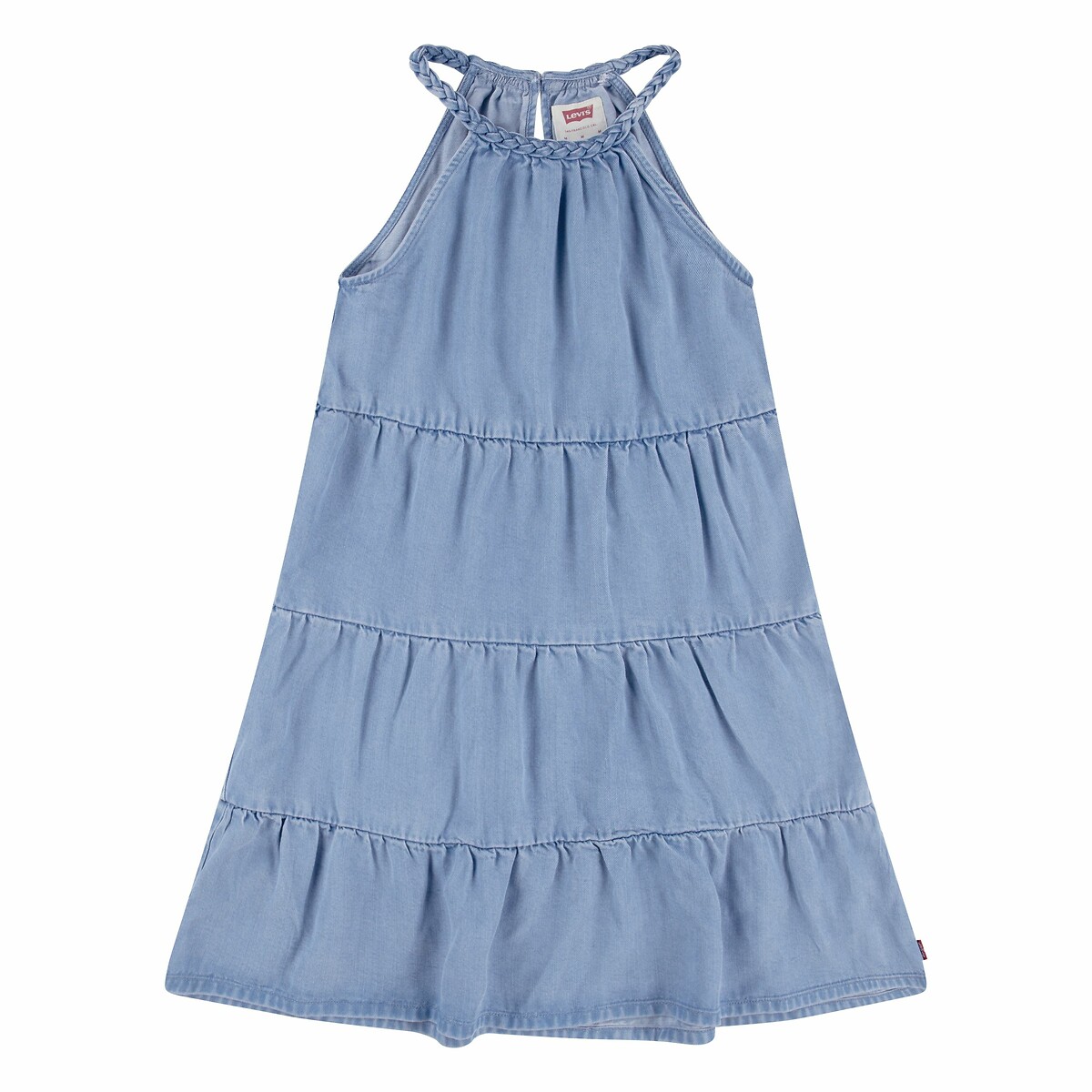 LEVI'S KIDS Jurk in licht denim