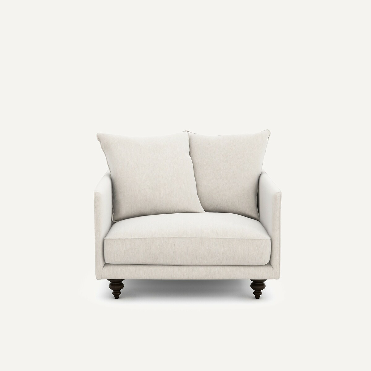 Fauteuil velours chenille, Lazare