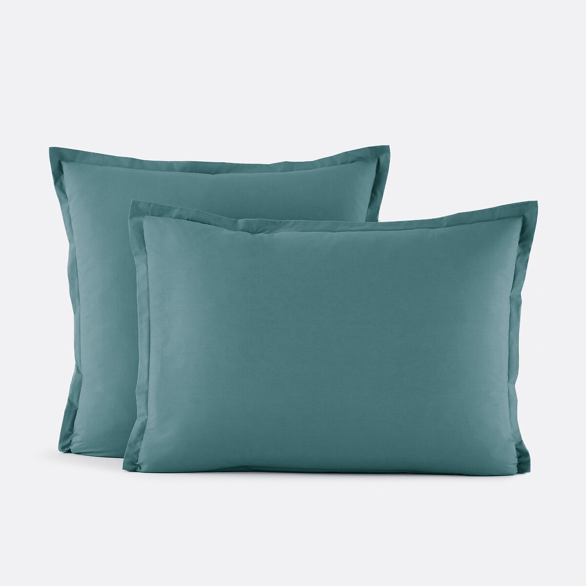 Funda de almohada de algodón percal, 200 hilos, Scenario. Talla 50 x 80 cm. Color