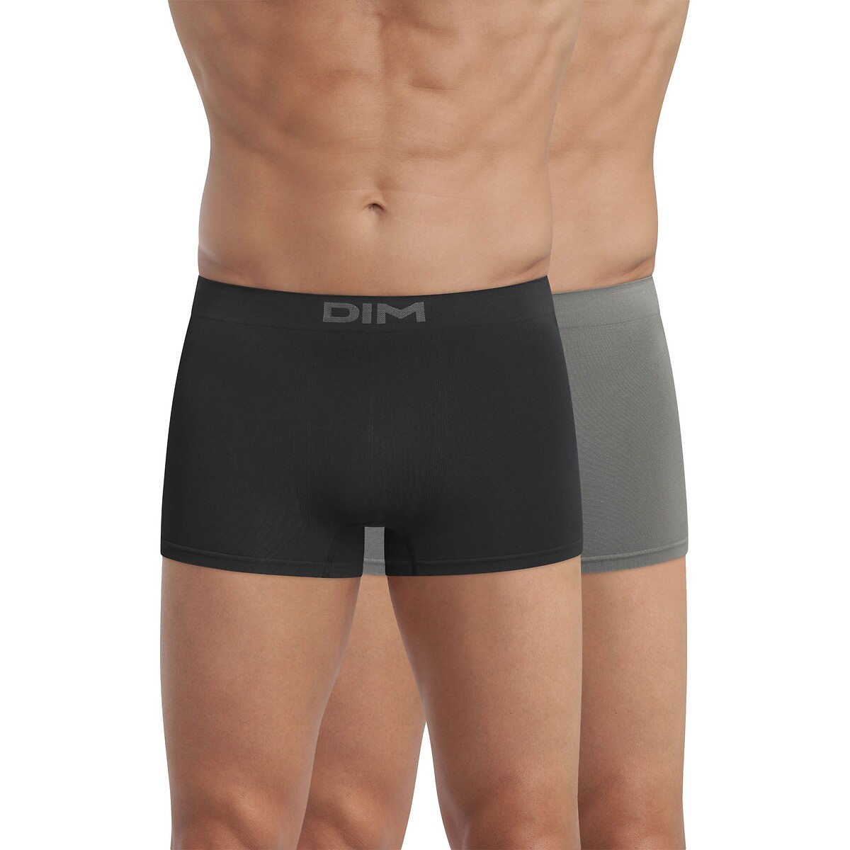 Dim Pack Of 2 Seamless Micro Hipsters Men's Black + Grey Extra Large