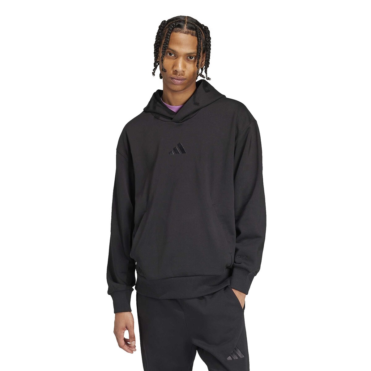 Adidas Sportswear Tonal Logo Hoodie Men's Black Extra Large