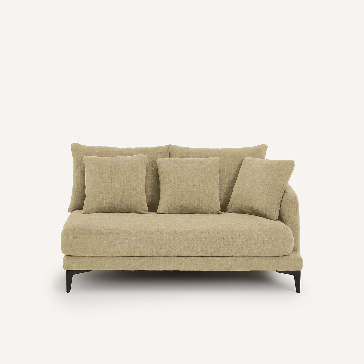 EMMANUEL GALLINA X AM.PM Halve bank van gevlochten polyester, 2-zit, MODERNISTE