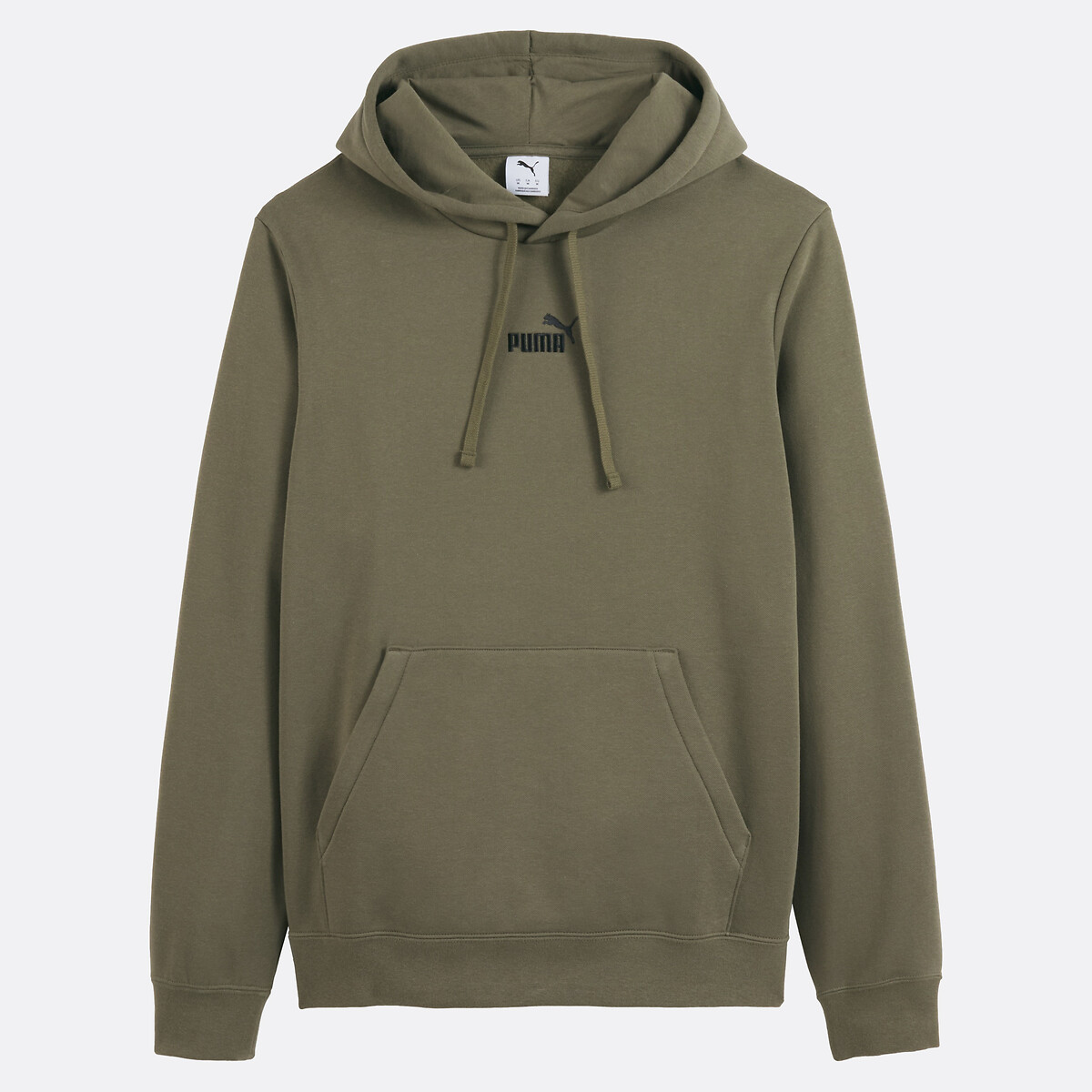 Puma Essential Logo Hoodie Men's Khaki Green Xxl