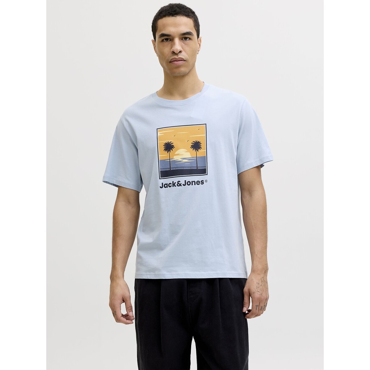 jack & jones T-shirt Met Korte Mouwen