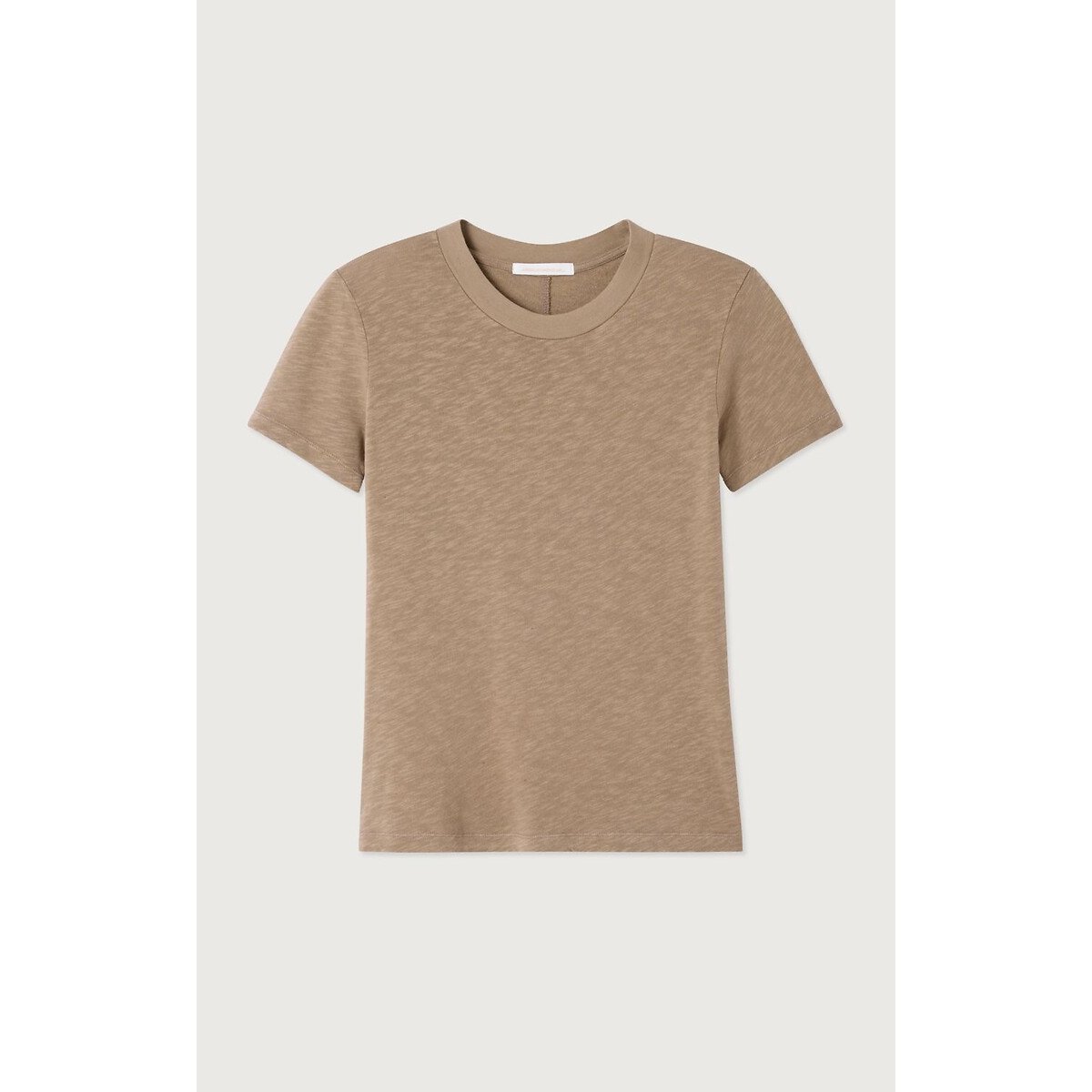 American Vintage Sonoma Crew Neck T-Shirt With Short Sleeves Women's Taupe Medium