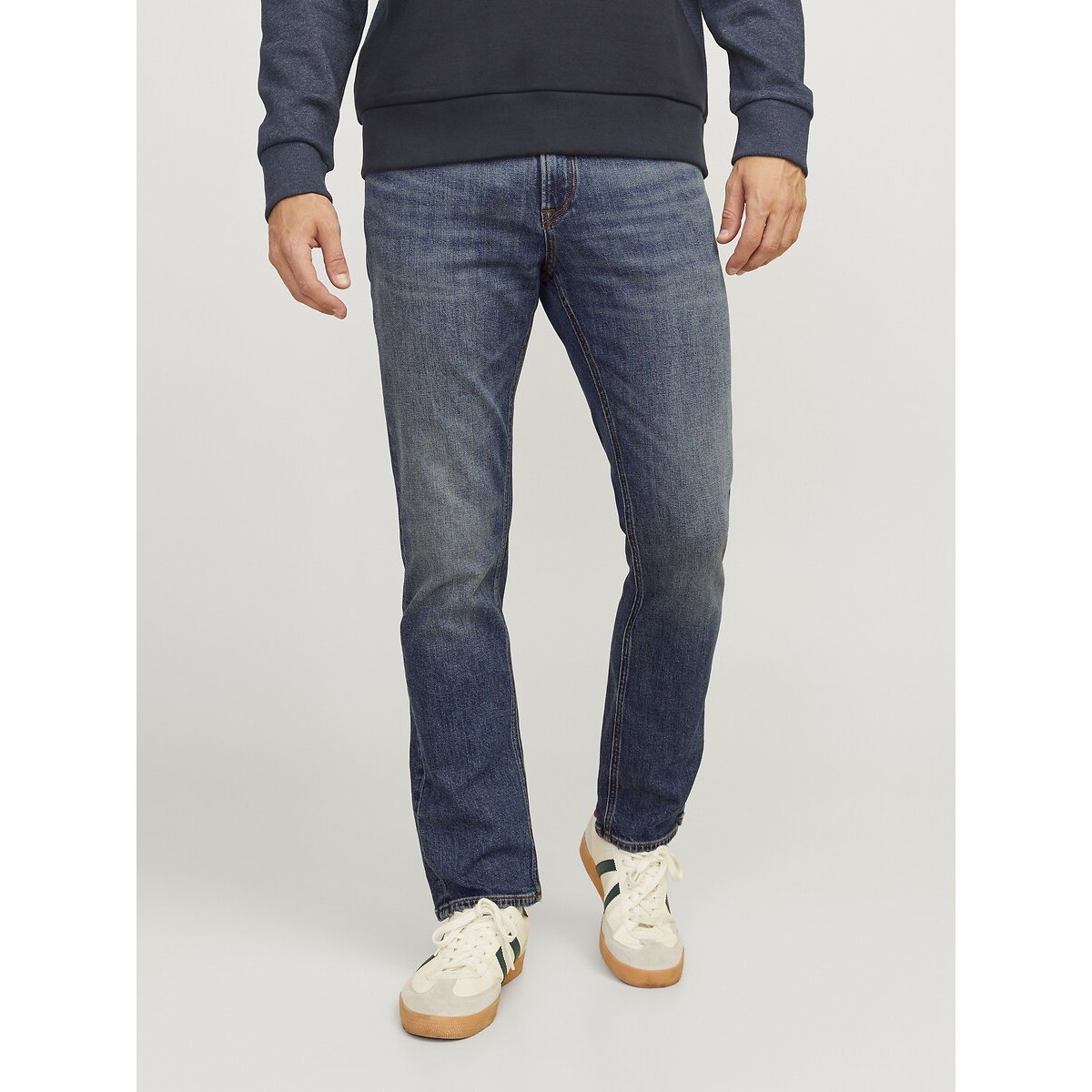 Jack & Jones Clark Straight Jeans Men's Denim Blue W31 L34