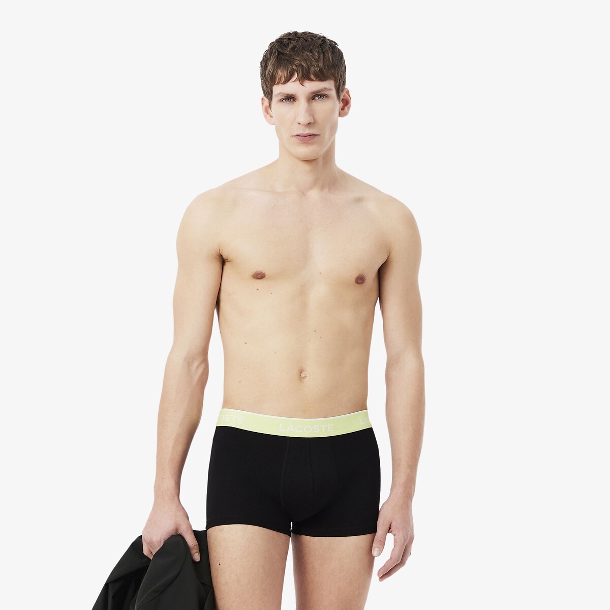 Lot de 3 boxers, coton stretch