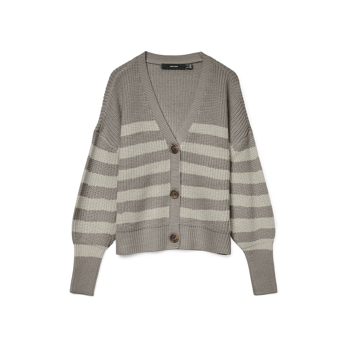 Vero Moda Kort Gebreid Vest Met Knoopsluiting