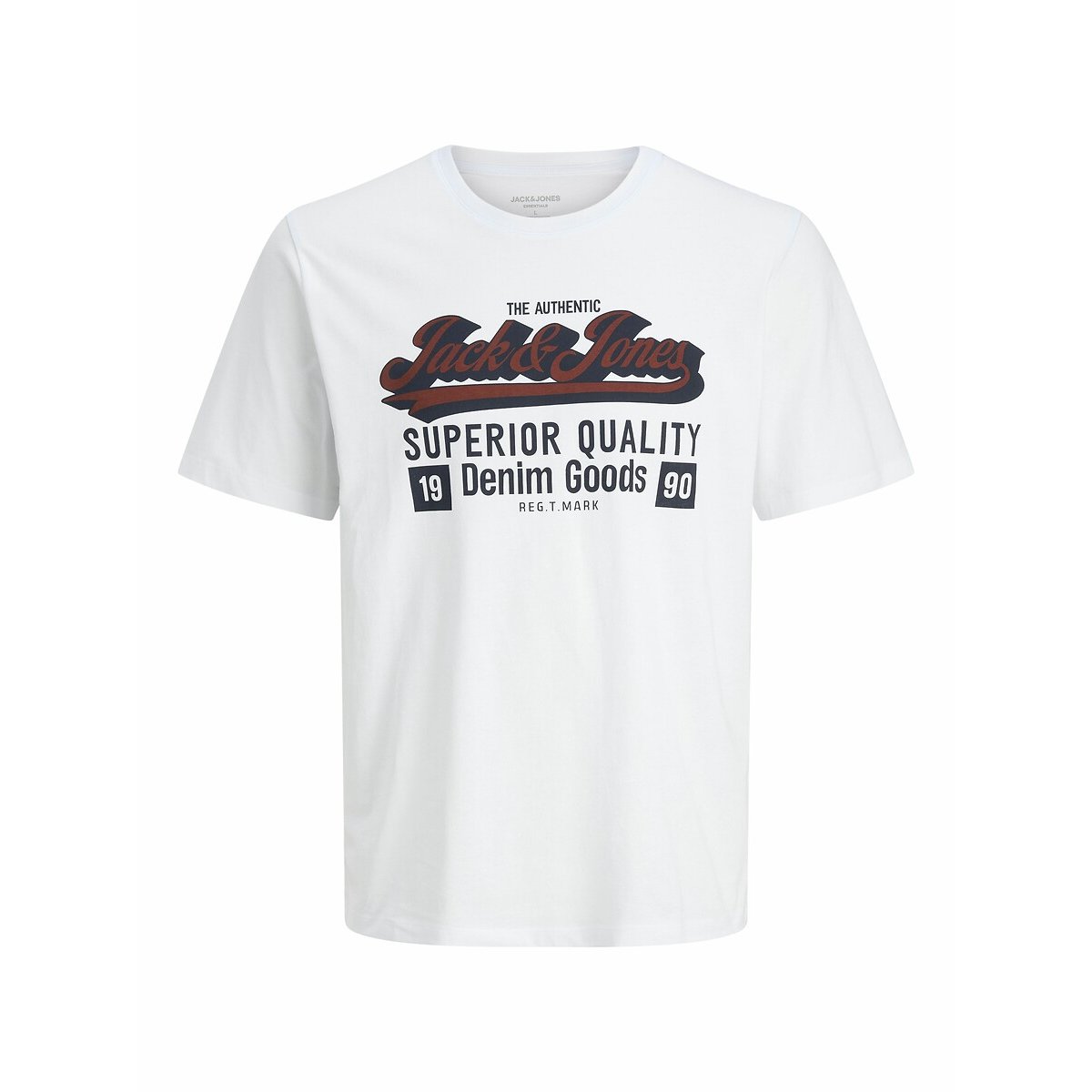 Jack & Jones Junior T-shirt JJELOGO TEE SS ONECK 2 COL AW25 NOOS JNR