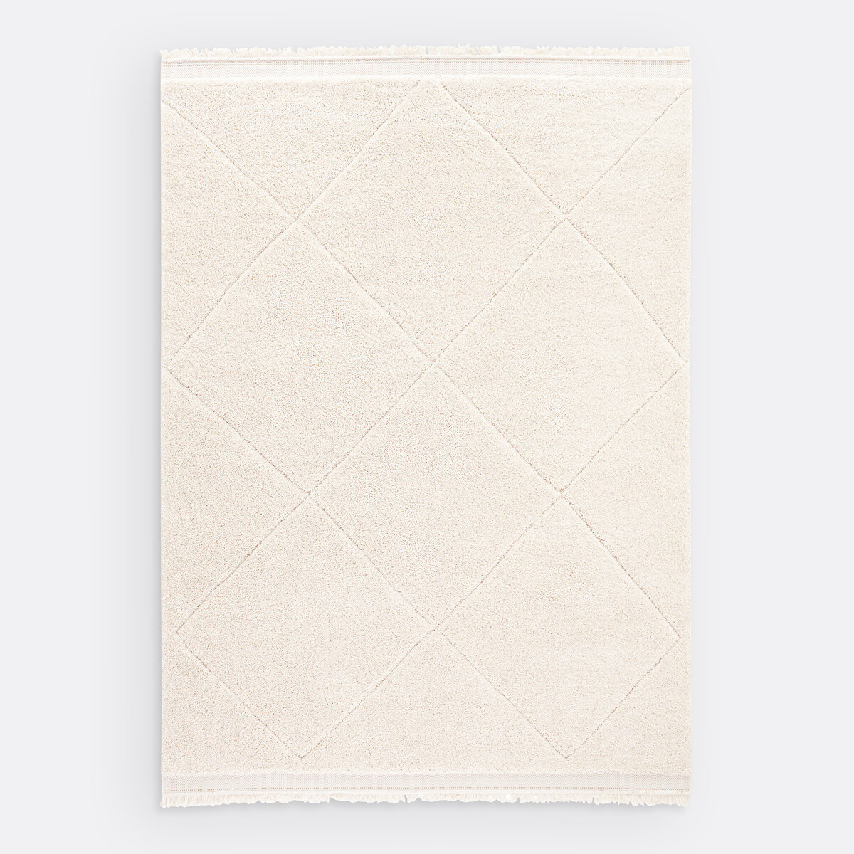 La Redoute Interieurs Tonia Berber Style Rug Unisex Ecru Medium