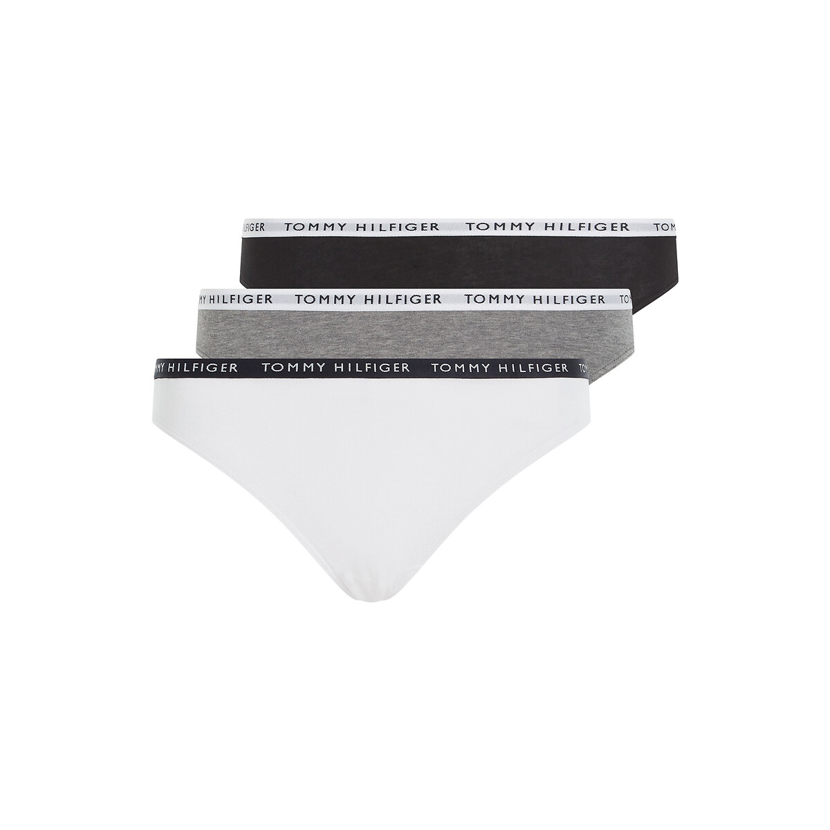 Lote de 3 bragas , con marca en la cintura Mujer Talla S. Color Gris