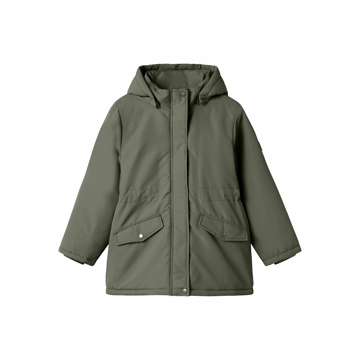 Name It Hooded Parka Khaki 14Y (156Cm)