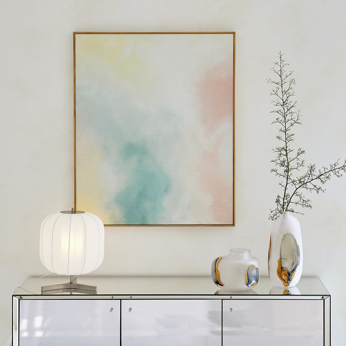 AM.PM Wandkader, handgeschilderd pastel, DAWN