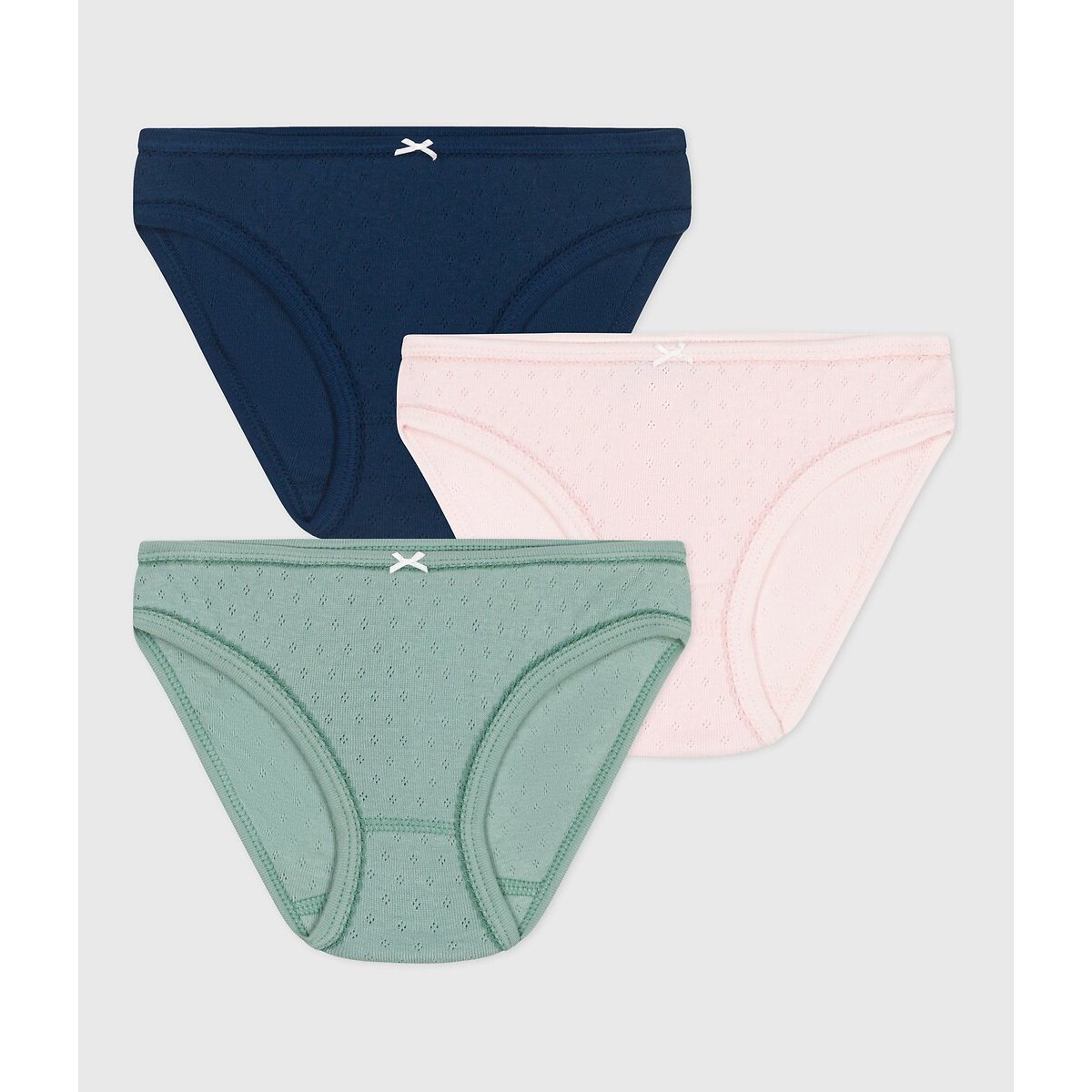 Petit Bateau Multi-Coloured Pack Of 3 Briefs 12Y (150Cm)