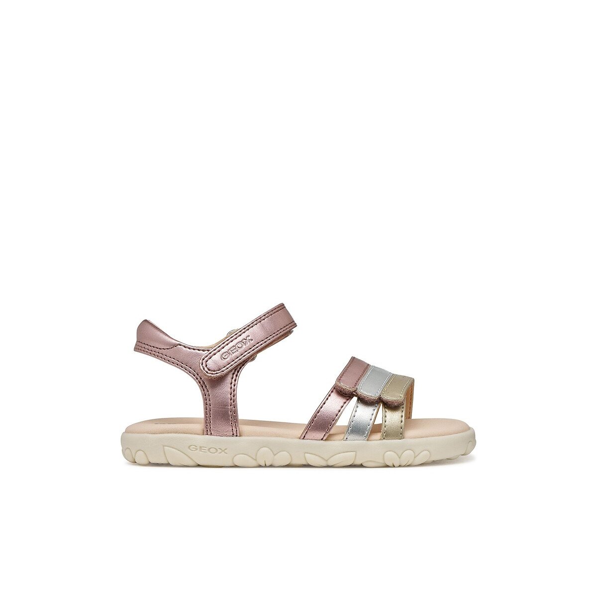 Geox Haiti Sandals Gold-Coloured Size 30 (11.5) Kids