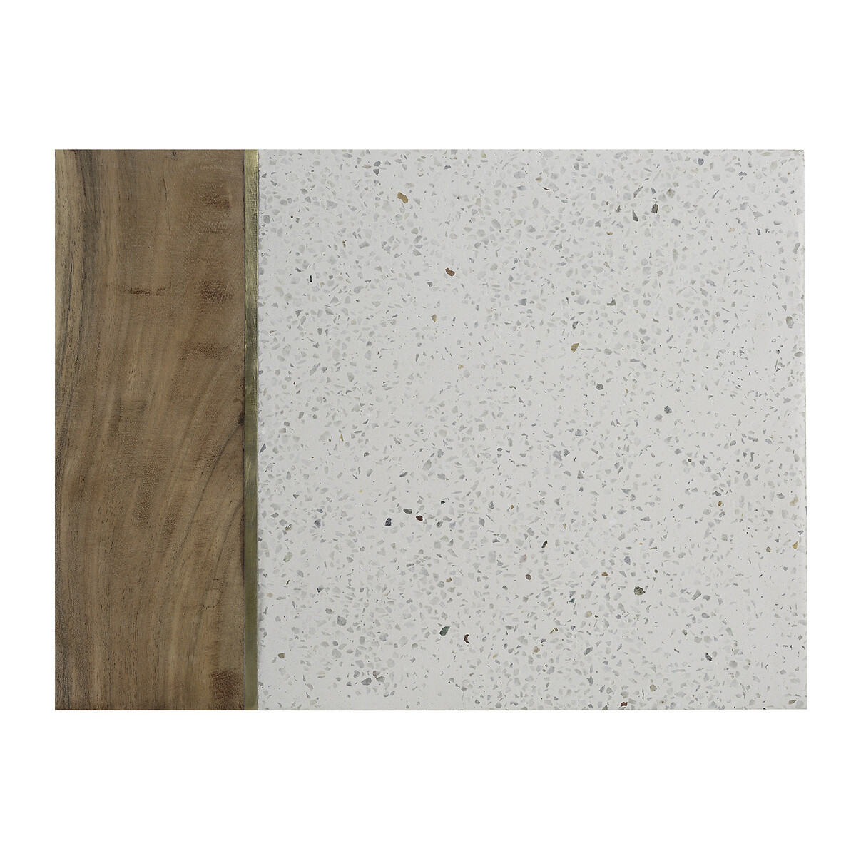 Typhoon Multi-Coloured 40Cm Elements Terrazzo & Acacia Wood Rectangular Board