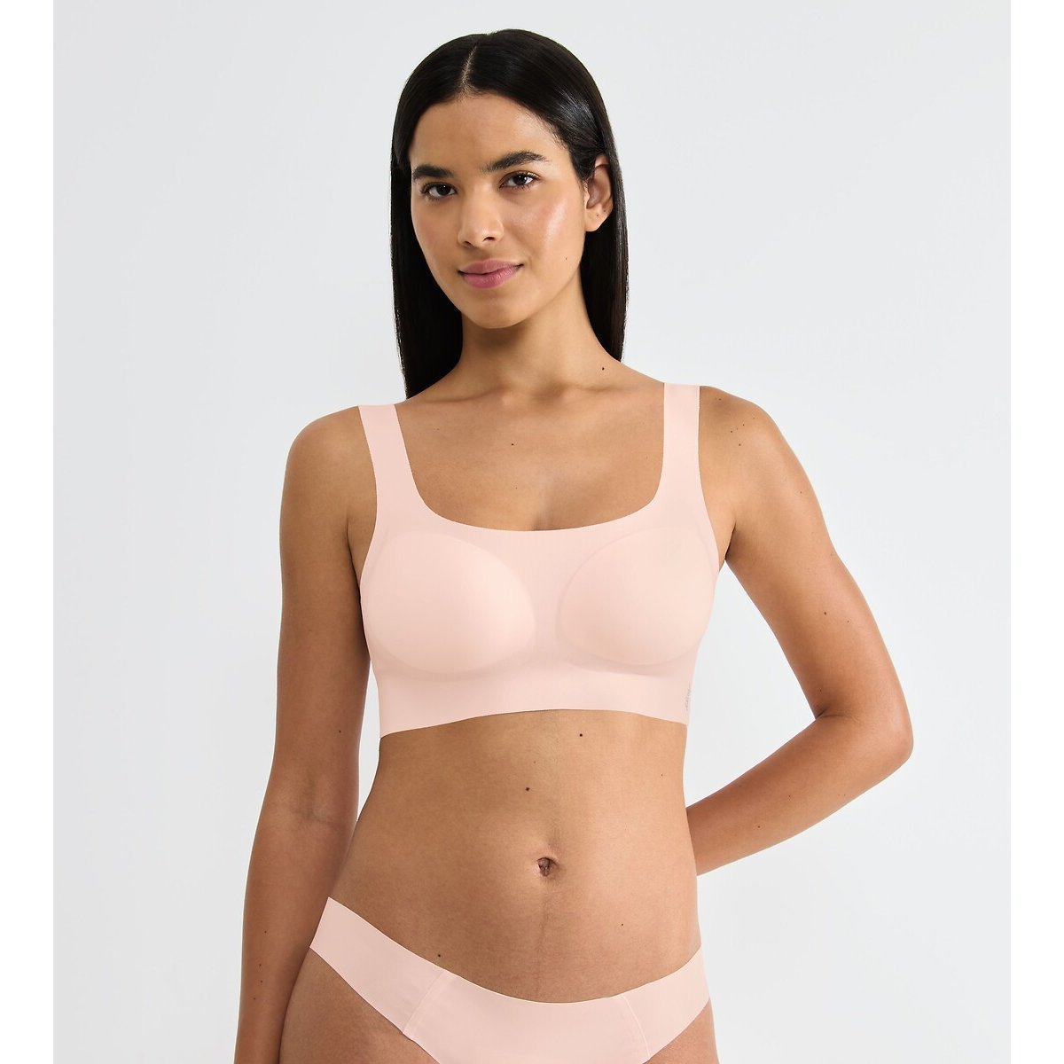 Sloggi Zero Feel 2.0 Bralette With Scoop Neck Women's Powder Pink Extra Small