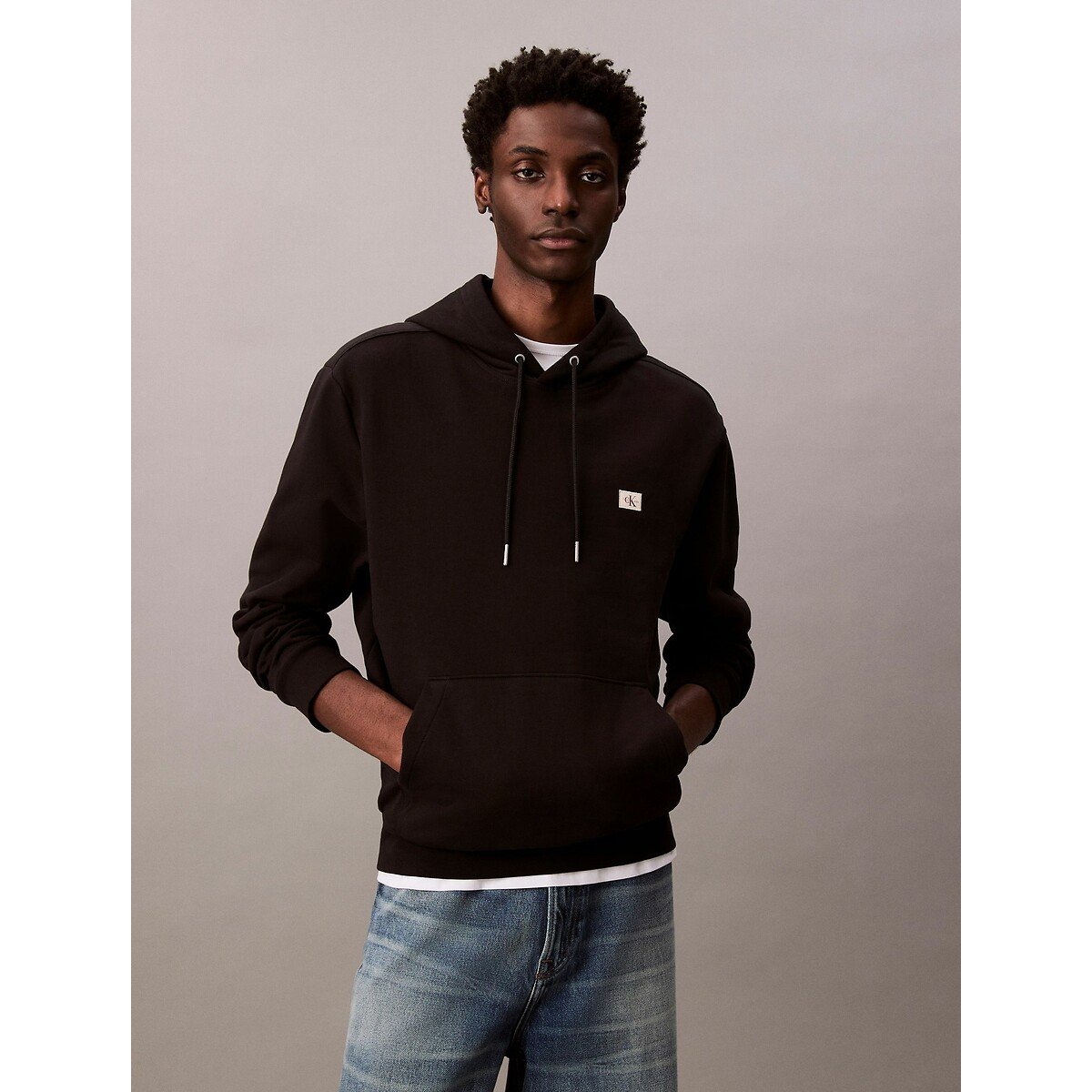 Calvin Klein Jeans Hoodie Men's Black Xxl