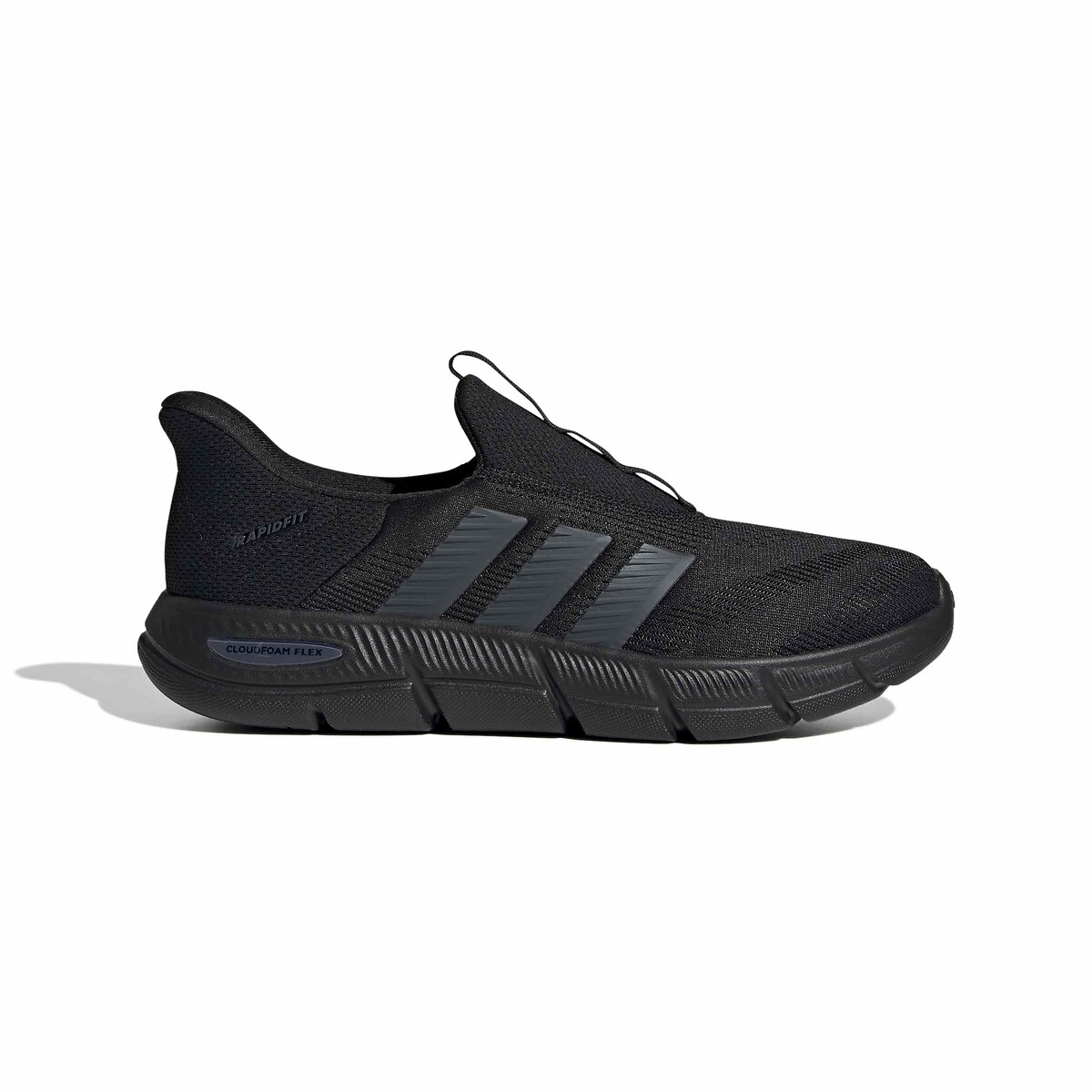 Adidas Sportswear Cloudfoam Flex Lounge Rapidfit Trainers Men's Black Size 41.3 (7)