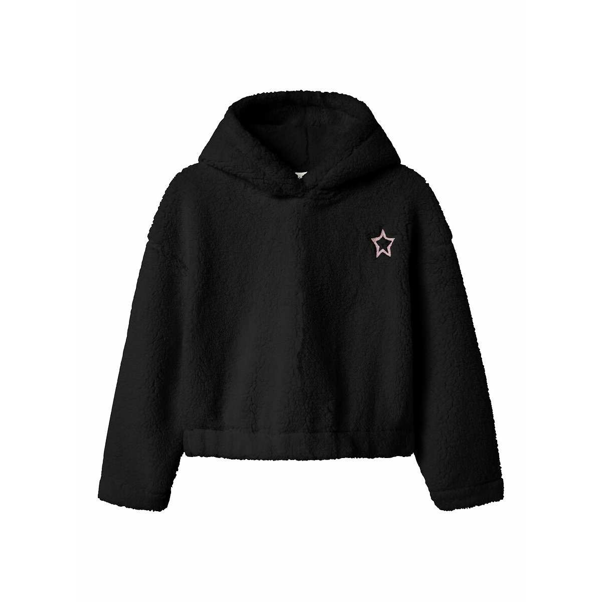 Hoodie in sherpa