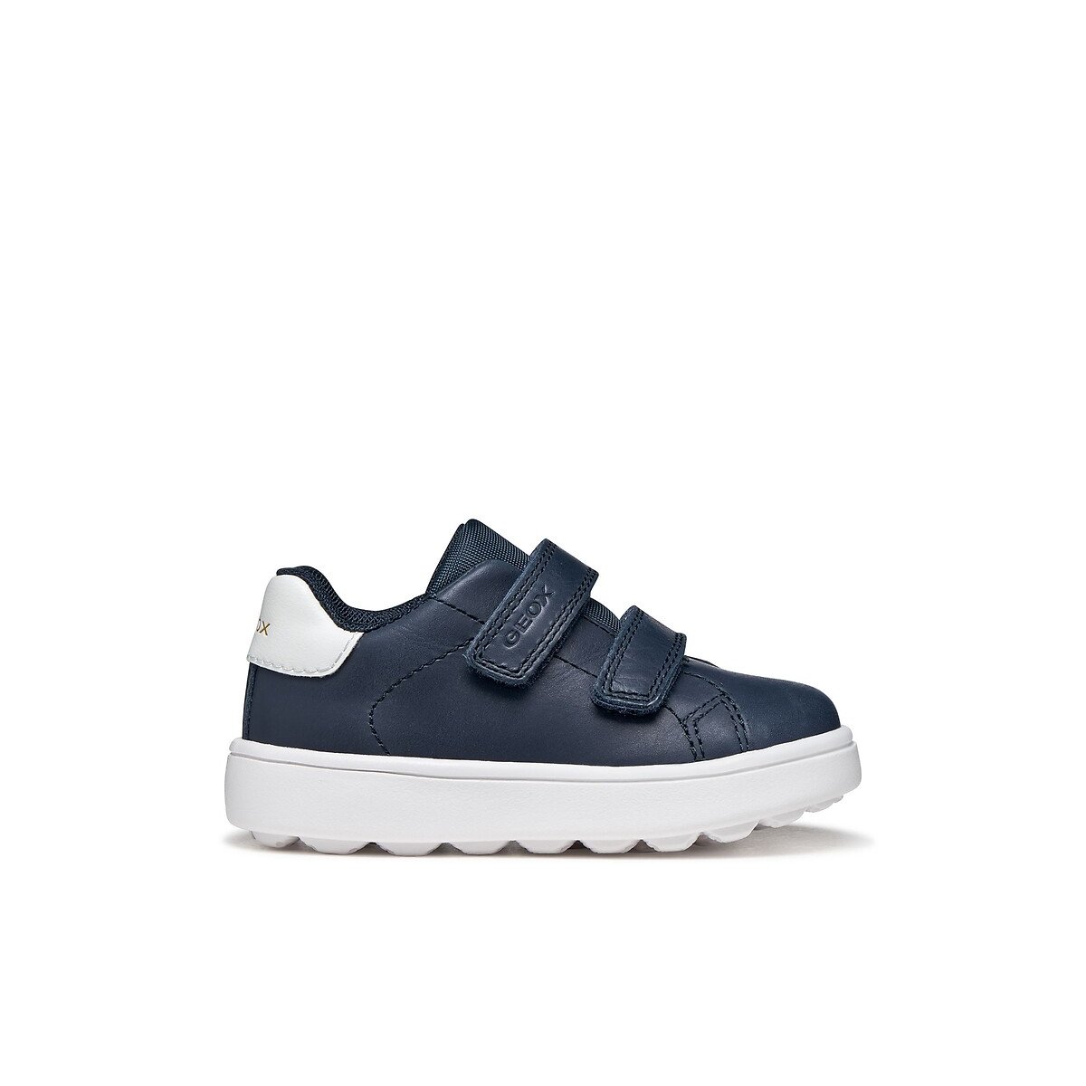 Geox Miniclub Touch 'N' Close Trainers Navy Blue Size 23 (6) Kids