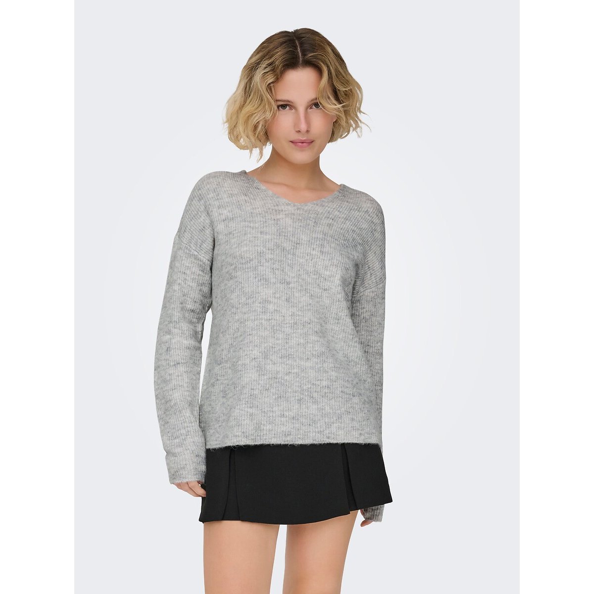 Pull maille mousseuse