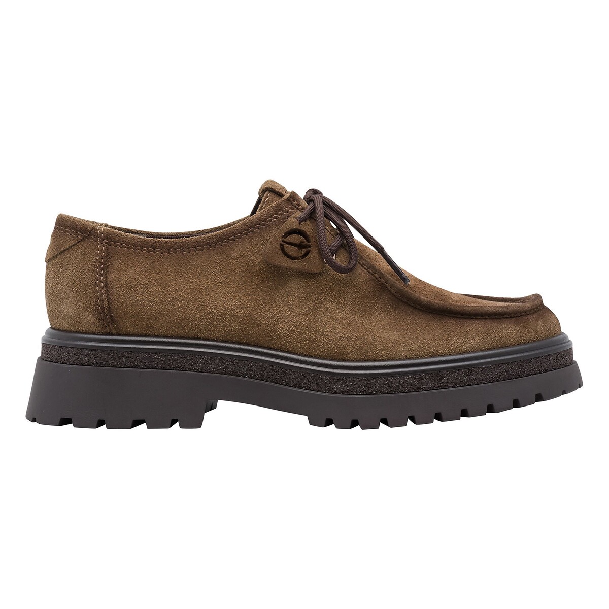 Tamaris Suede Brogues Women's Camel Size 37 (4)