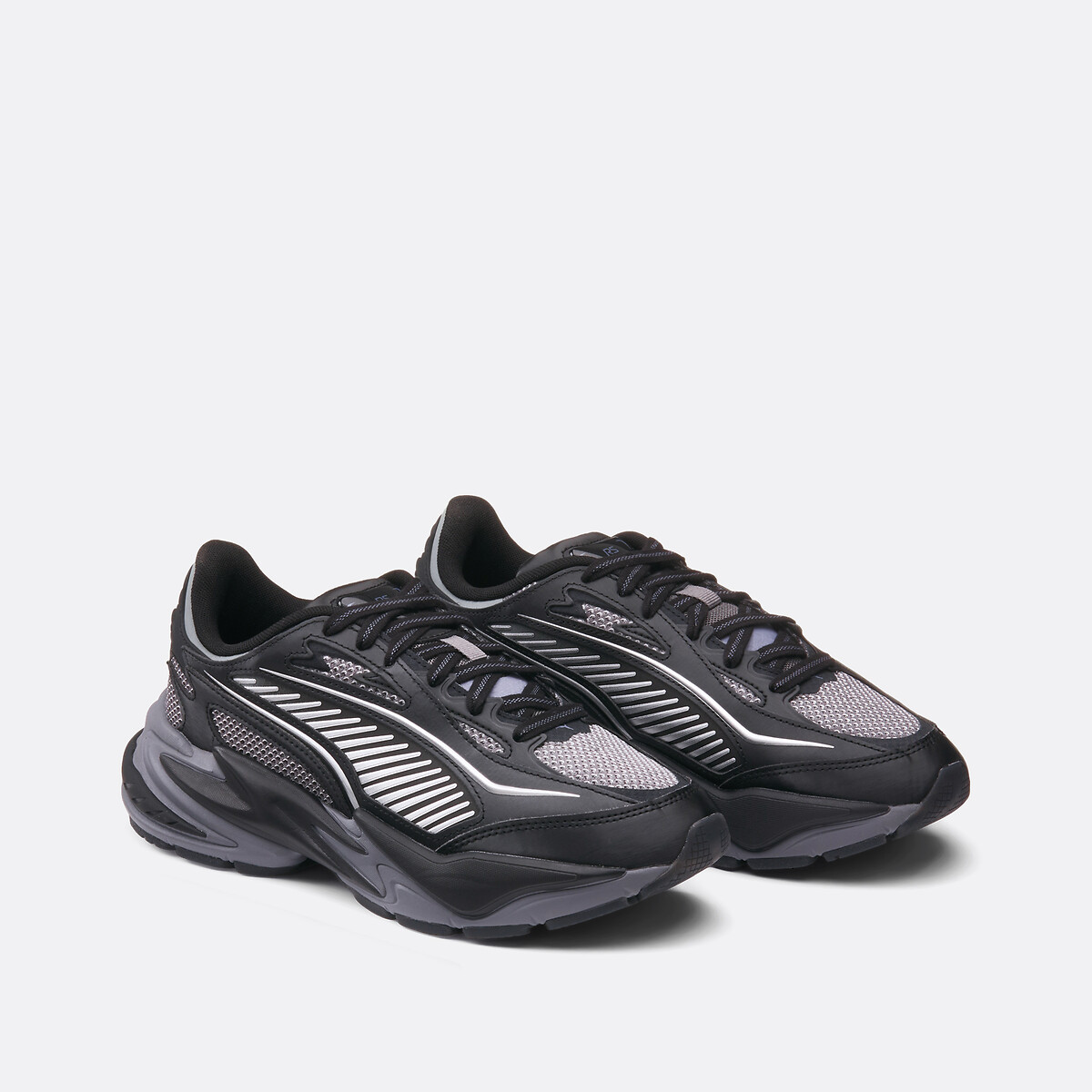 Puma Rs Surge Ls Trainers Men's Black/Grey Size 41 (7)