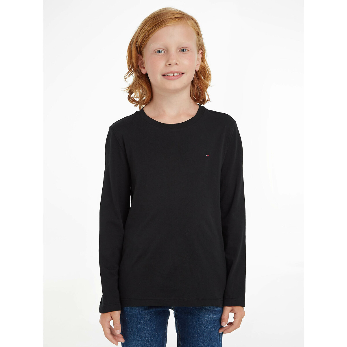Tommy Hilfiger Long Sleeve T-Shirt Black 12Y (150Cm)
