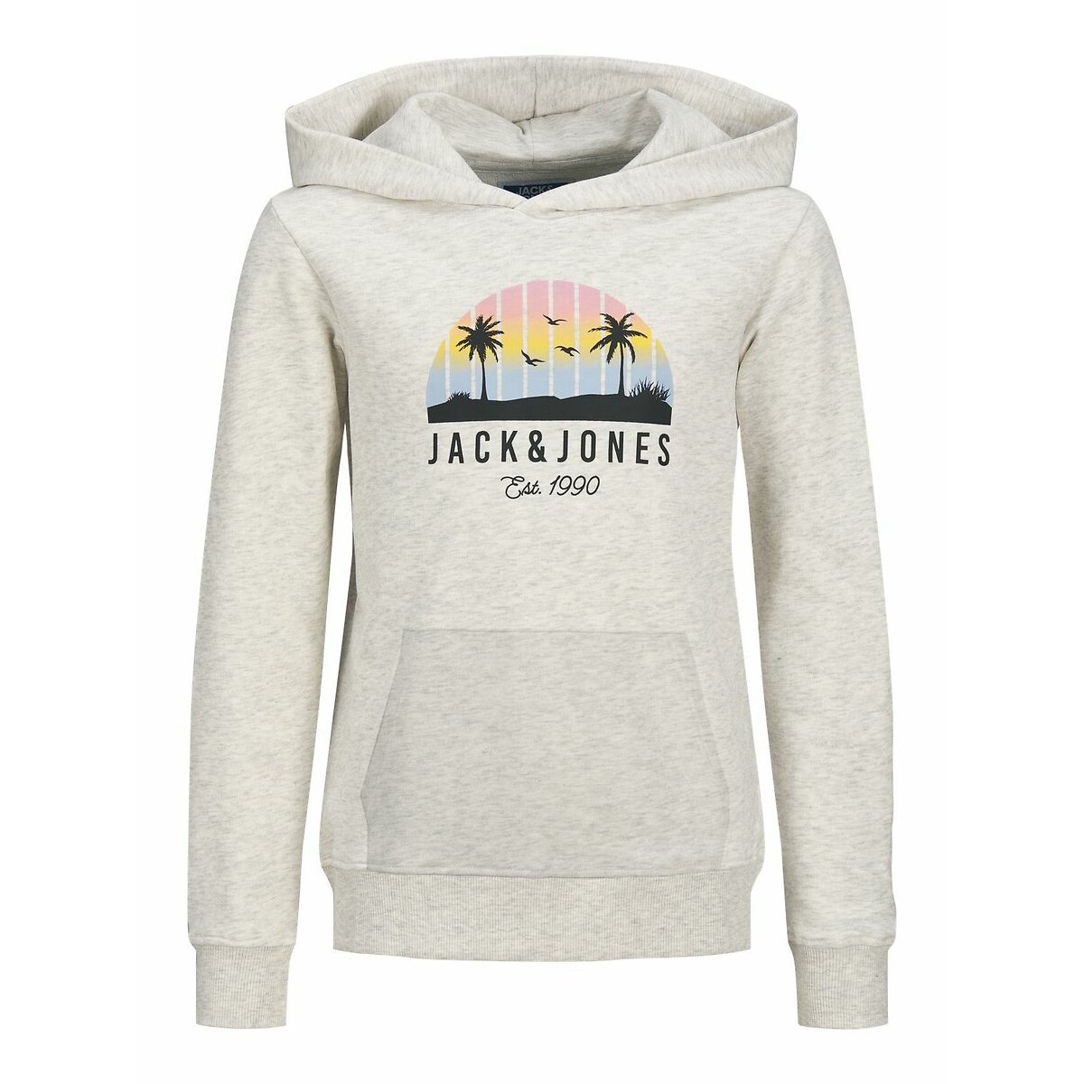 JACK&JONES JUNIOR Bedrukte fleece hoodie