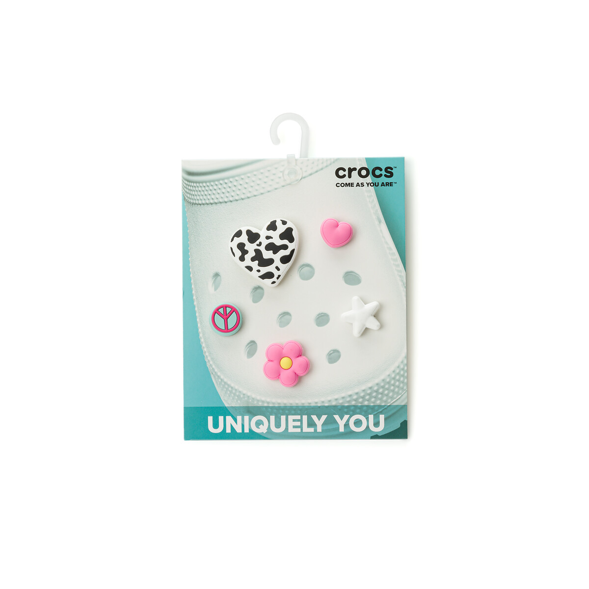 Crocs Schoenbutton Jibbitz Girly Icon , schoenversiering voor een unieke look (set, 5-delig, Geen speelgoed. Niet geschikt voor kinderen jonger dan 3 jaar)