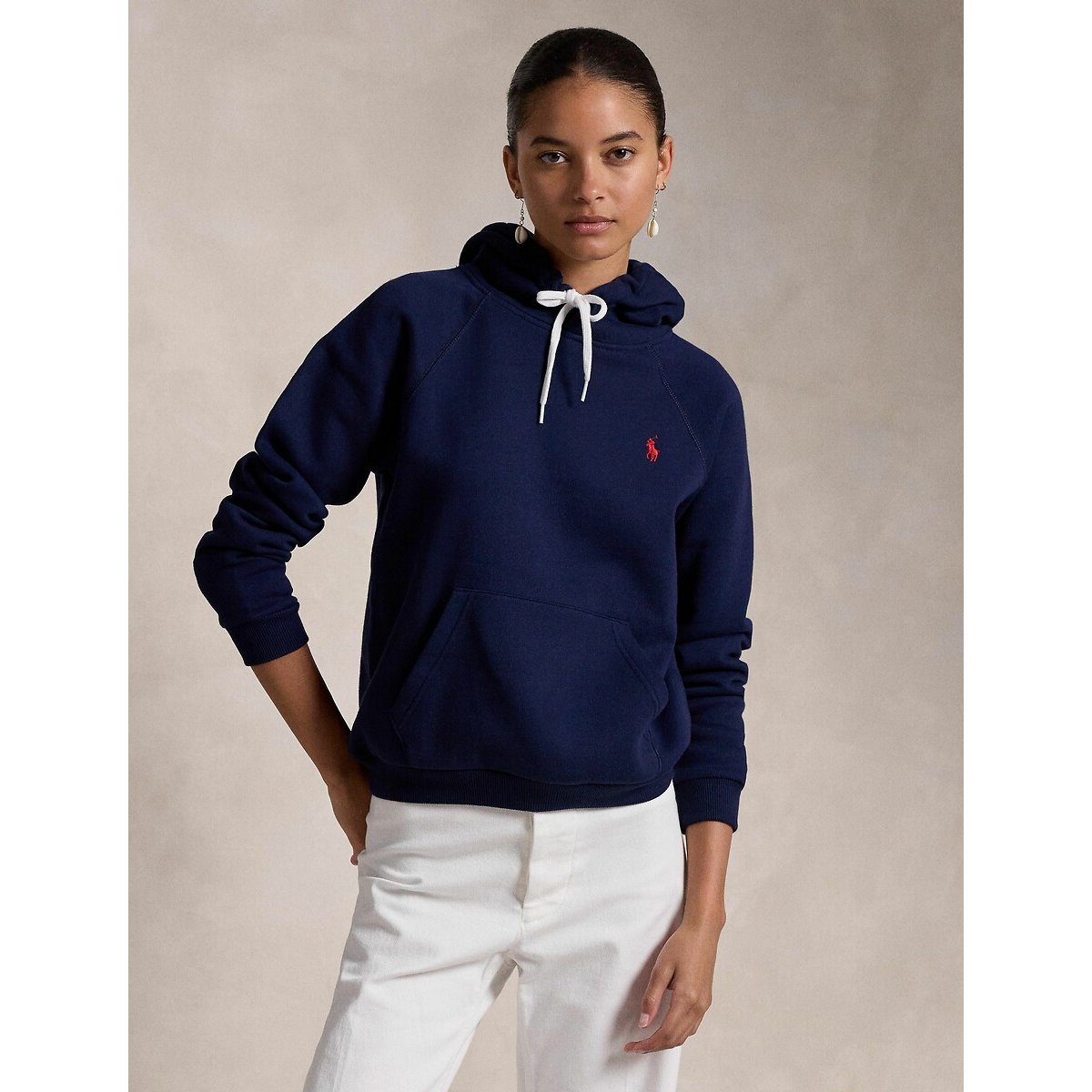 Polo Ralph Lauren Women's Navy Hoodie Medium